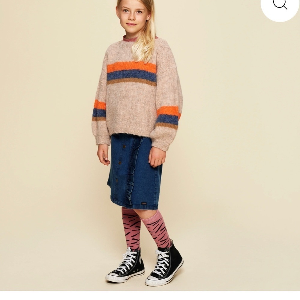 Kids' Striped unisex sweater by A Monday In Copenhagen Hat listed too